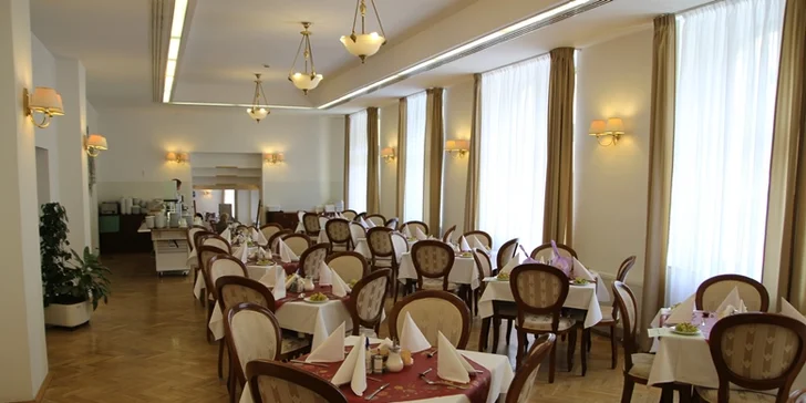 Relaxačný pobyt na karlovarskej Mlynskej kolonáde s wellness a polpenziou