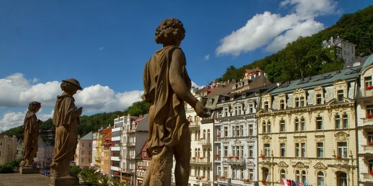 Relaxačný pobyt na karlovarskej Mlynskej kolonáde s wellness a polpenziou