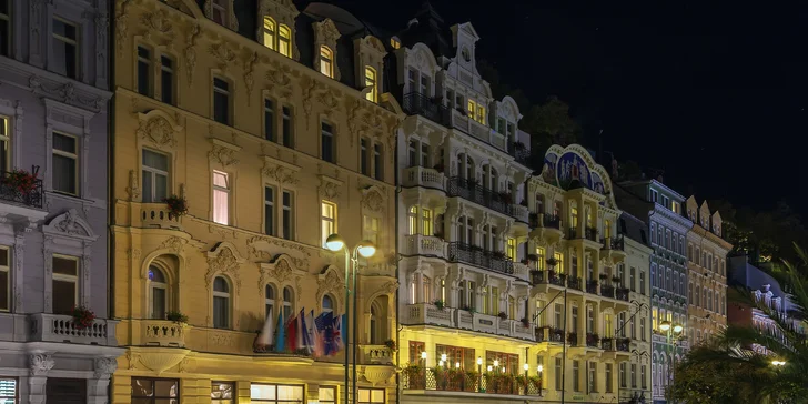 Relaxačný pobyt na karlovarskej Mlynskej kolonáde s wellness a polpenziou