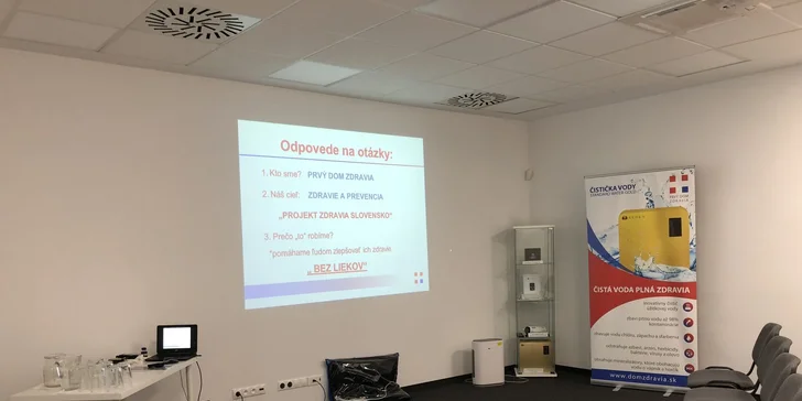 Kvantová magnetická analýza v Dome zdravia v Bratislave