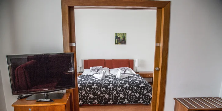 Božský pokoj pre dvoch na južnej Morave s neobmedzeným wellness a polpenziou