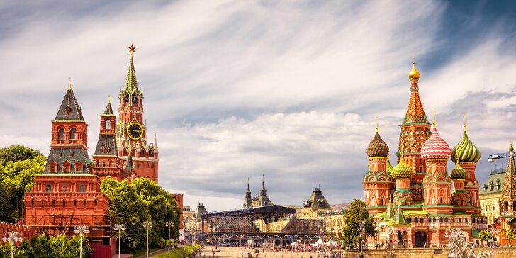 4 - dňový letecký zájazd do Moskvy s bohatým programom