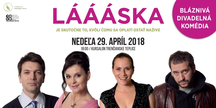 Vstupenka na predstavenie Láááska v Kursalone