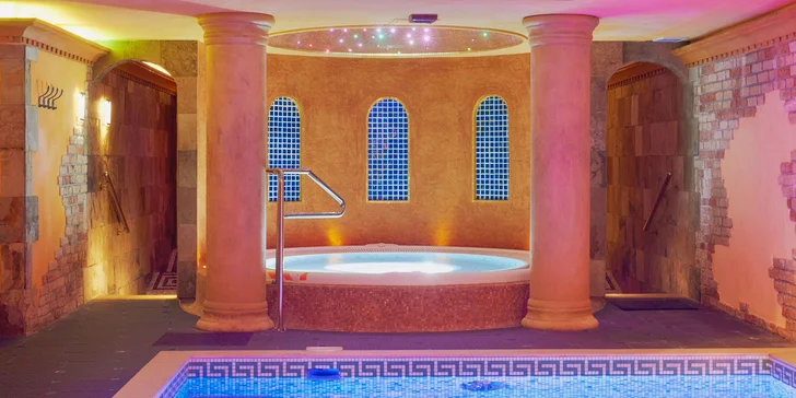 3 hodiny vo wellness v rímskom štýle