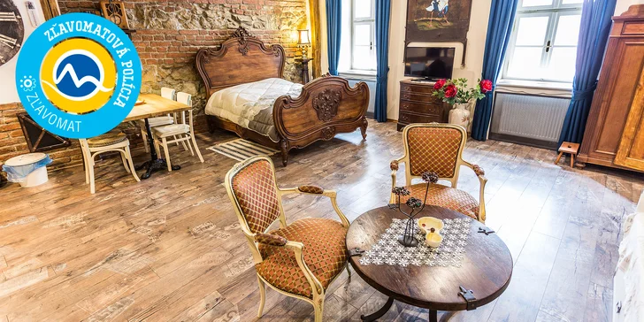 Nezabudnuteľné ubytovanie ako stvorené pre dvoch v romantickej Banskej Štiavnici