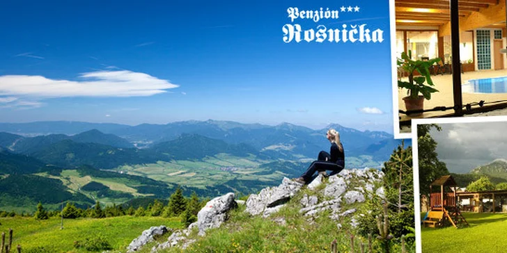 Wellness pobyt pre dvoch v Penzióne Rosnička***