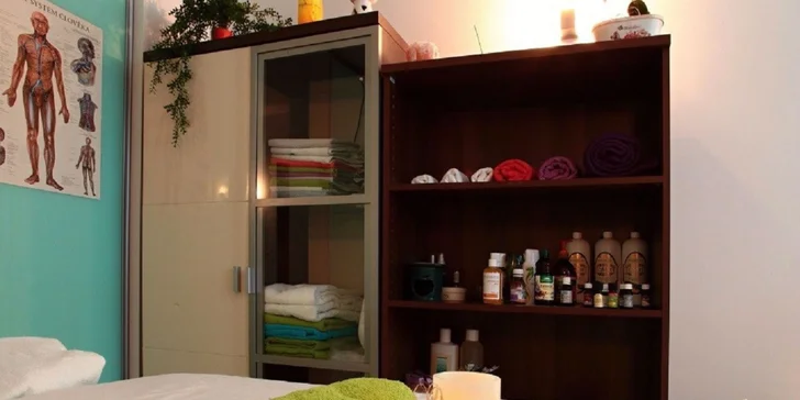 Masáž chrbta, infrasauna, peeling celého tela a rašelinový zábal