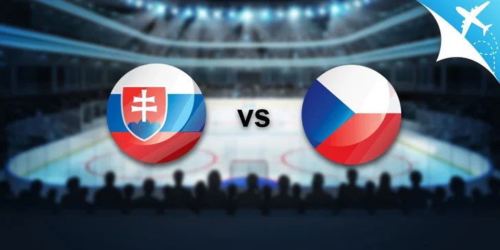 Letecký zájazd na MS 2018: SLOVENSKO vs. ČESKO