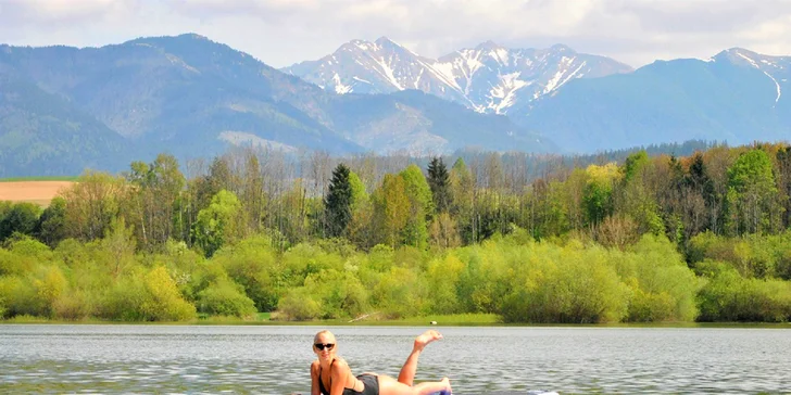Prenájom paddleboardu či člnu na Liptovskej Mare