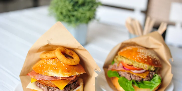 Guacamole alebo Potato burger s hranolčekmi - aj TAKE AWAY