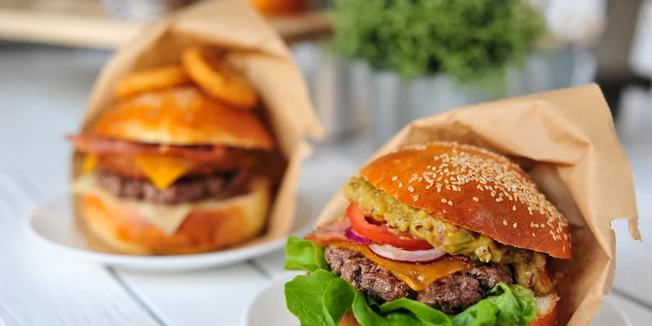 Guacamole alebo Potato burger s hranolčekmi - aj TAKE AWAY