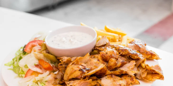 Kebab, falafel a pide v Nando food s možnosťou rozvozu
