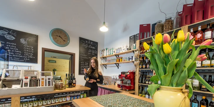 Degustácia 3, 5 alebo 7 druhov vín a tanierik antipasti