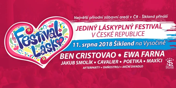 Vstupenka na festival plný lásky pre dvoch: nabitý program, hudba aj kúpanie