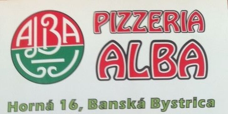 Zľavové poukazy do pizzérie Alba