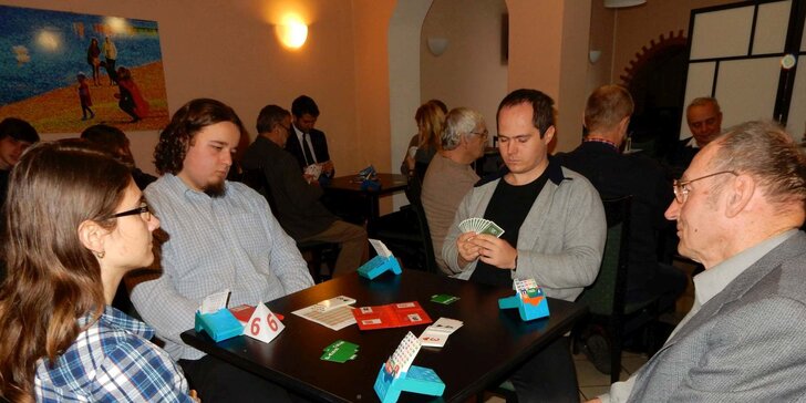 6 - týždňový kurz kartovej hry Bridž v Bratislave