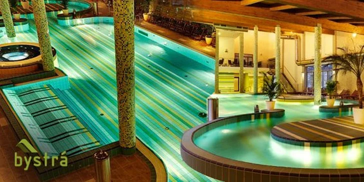 139 eur za luxusný 3-dňový pobyt pre dvoch vo Wellness hoteli BYSTRÁ*** Nadštandardný relax pre náročných !!!