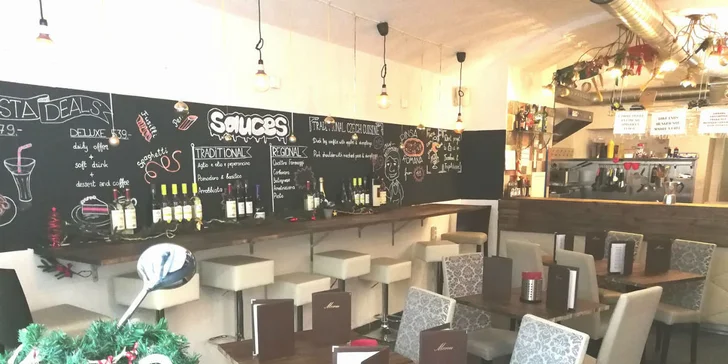 Zdravšie varianty pizzy: 1 alebo 2 oválne pinsy v Prahe