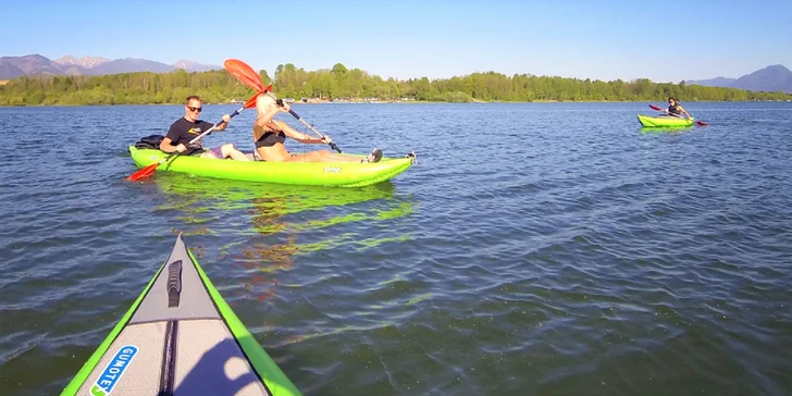 Prenájom paddleboardu či člnu na Liptovskej Mare