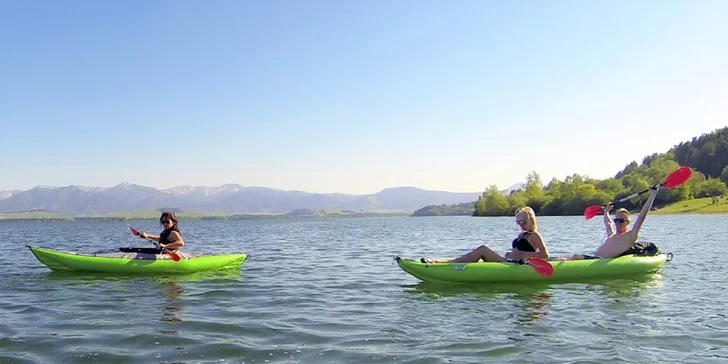Prenájom paddleboardu či člnu na Liptovskej Mare