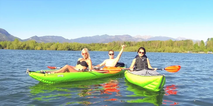 Prenájom paddleboardu či člnu na Liptovskej Mare