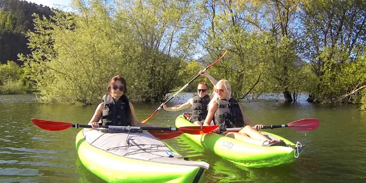 Prenájom paddleboardu či člnu na Liptovskej Mare