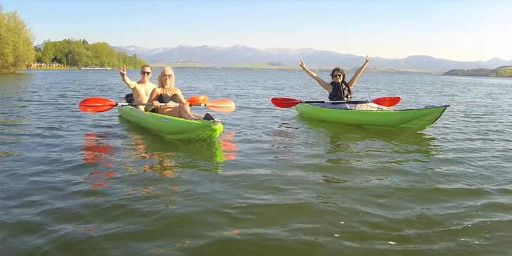 Prenájom paddleboardu či člnu na Liptovskej Mare