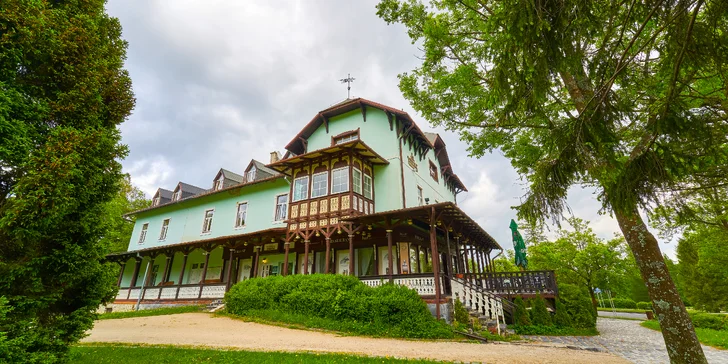 Štýlový historický Hotel Tatry*** v Tatranskej Lomnici
