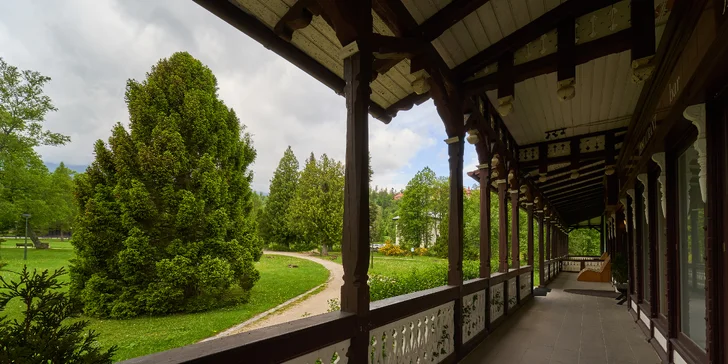 Štýlový historický Hotel Tatry*** v Tatranskej Lomnici