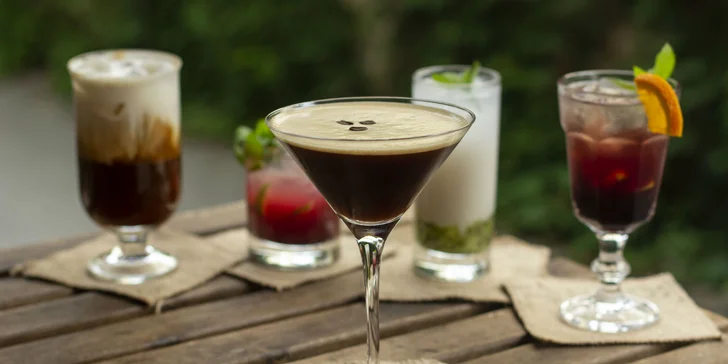 Miešané drinky v Kafíčko BY CAFFE 4U!