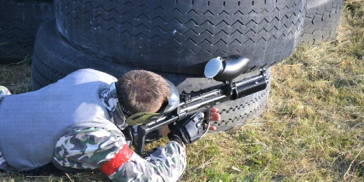 Adrenalínový zážitok - Paintball Kúty pre celú partiu!
