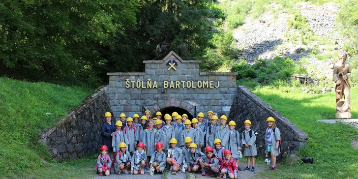 Kreatívno dobrodružný letný tábor v Štiavnických vrchoch "Fantázia nemá hranice"