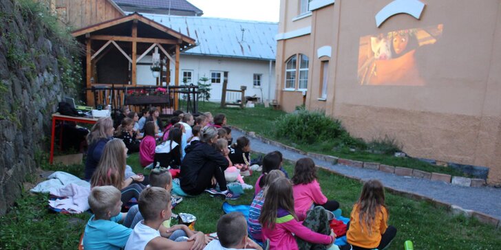 Kreatívno dobrodružný letný tábor v Štiavnických vrchoch "Fantázia nemá hranice"