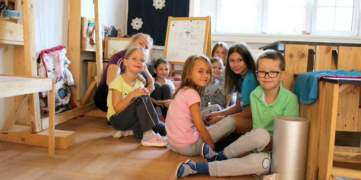 Kreatívno dobrodružný letný tábor v Štiavnických vrchoch "Fantázia nemá hranice"