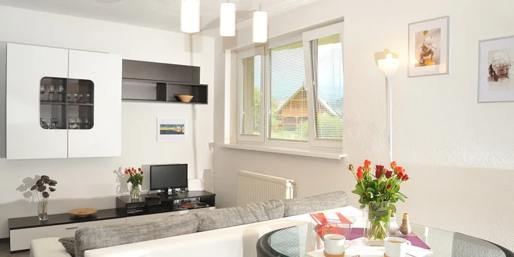 Pobyt v štýlovom štúdiu alebo apartmáne Tília**** vo Vysokých Tatrách