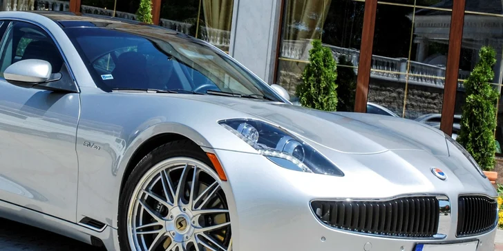 Jazda plná zážitkov na elektromobile Fisker Karma!