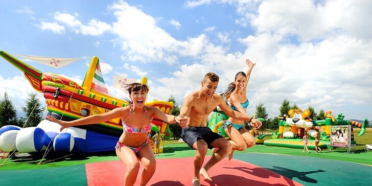 Obľúbená letná rodinná dovolenka v Penzióne Energetik*** Jasná s celodenným vstupom do Aquaparku Tatralandia alebo Bešeňová