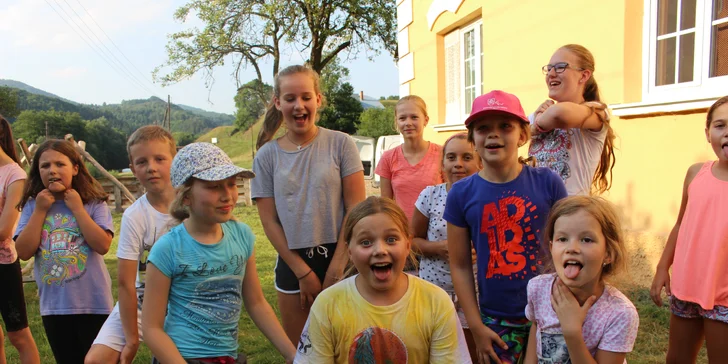 Kreatívno dobrodružný letný tábor v Štiavnických vrchoch "Fantázia nemá hranice"