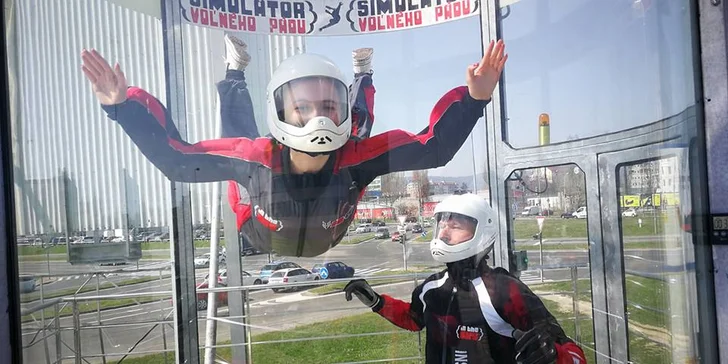 Simulátor voľného pádu - jedinečný adrenalín v Bratislave!