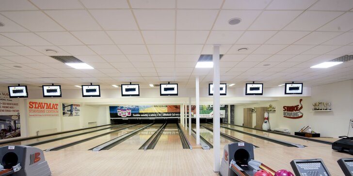 Zahrajte si bowling v Strike Bowling Centre v Trnave