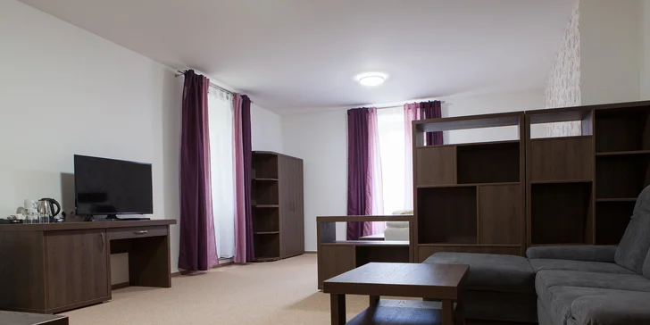 Príjemný pobyt v krásnych apartmánoch Villa Cafe v Krnove