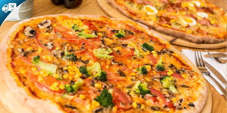 Kilová pizza aj s kofolou k vám domov