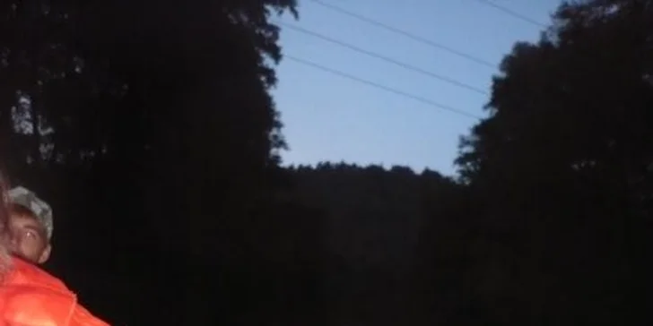 Nočný splav Hronu na rafte s inštruktorom