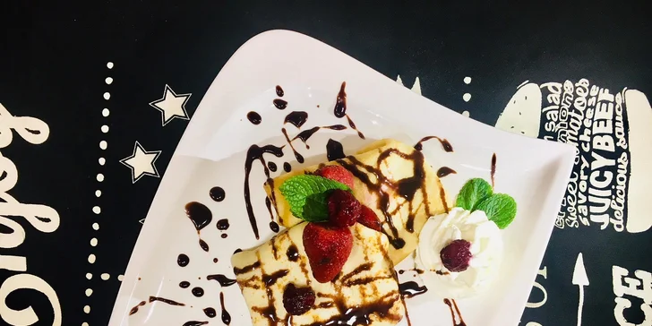 Chef's Art Burger s krkovičkou, hovädzí burger alebo palacinky pre deti