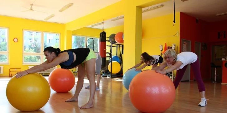 Vstupy na tréningy, cvičenia pre mamičky či s trénerkou a power fitjump