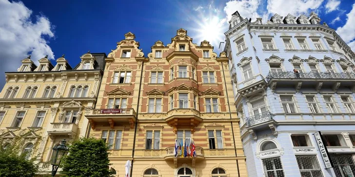 Relaxačný pobyt so vstupom do Alžbetiných kúpeľov a procedúrami v centre Karlových Varov