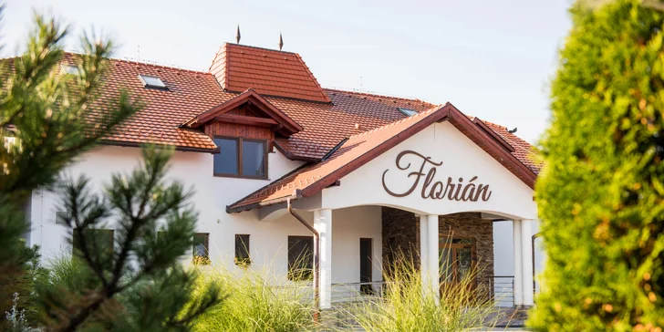 Rodinný pobyt v krásnom penzióne Floriánov Dvor v blízkosti wellness Novolandia