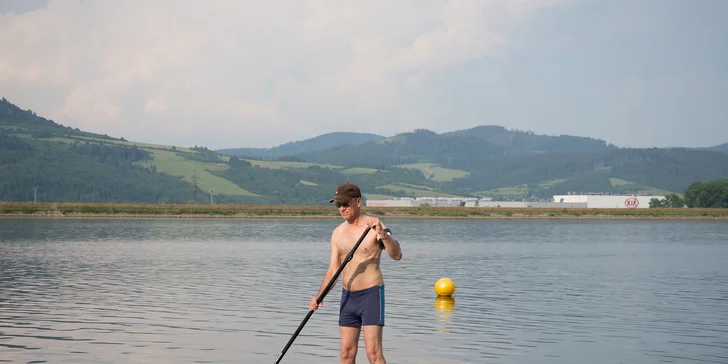 Brázdite žilinské vody aj na motorovom paddleboarde