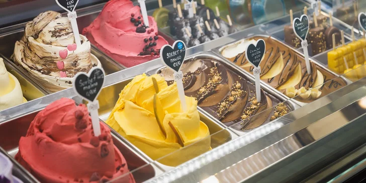 Vlastnoručne vyrábaná zmrzlina, tiramisu či kávička pre náročných