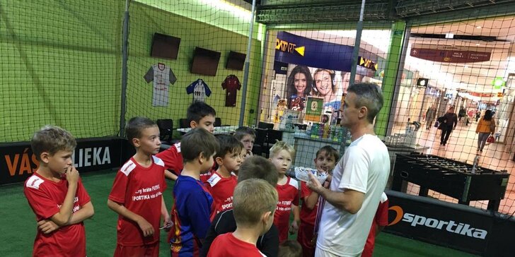 Denný tábor pre malých futbalových nadšencov